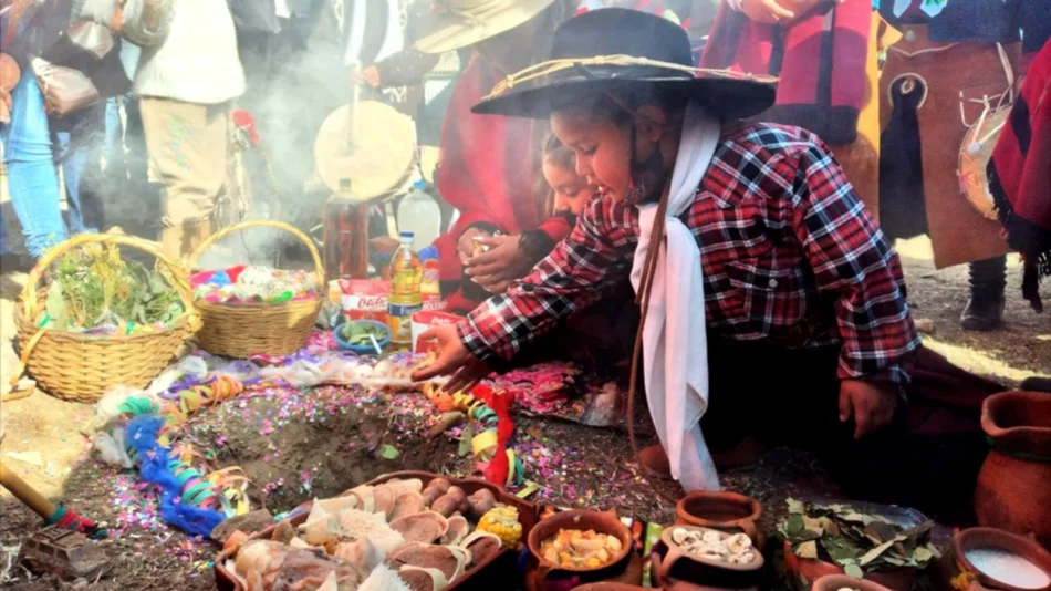 Celebran a la Pacha Mama de los Niños 