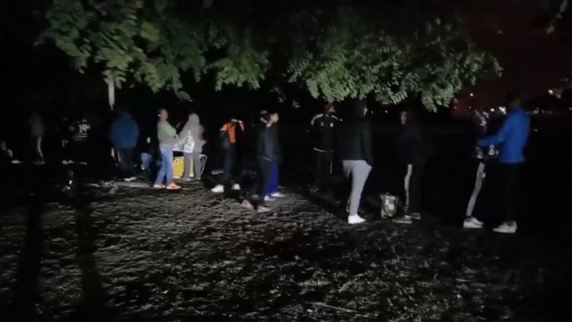 VIDEO. Locura Xeneize: ya hay salteños haciendo fila en el Martearena para comprar su entrada