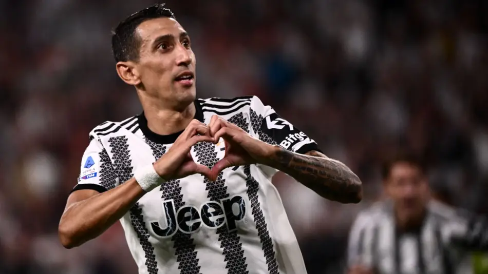 Fue casi un debut soñado para Di María en la Juventus