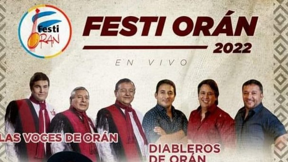 Se oficializó la cartelera del primer Festi Orán gratuito