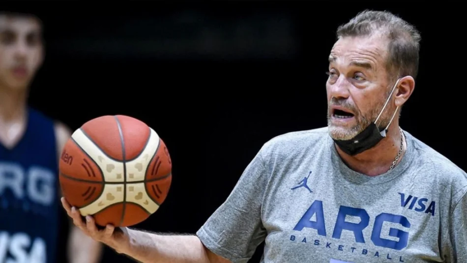 Confirmaron que el "Che" García dejó de ser el entrenador de la Selección de básquet