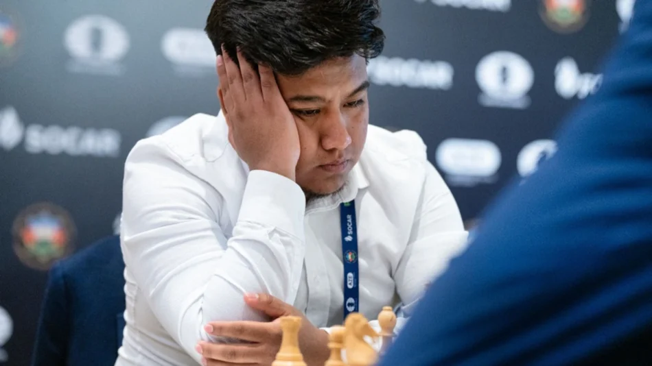 VIDEO Histórico triunfo del MI Pablo Acosta en la Copa del Mundo de ajedrez