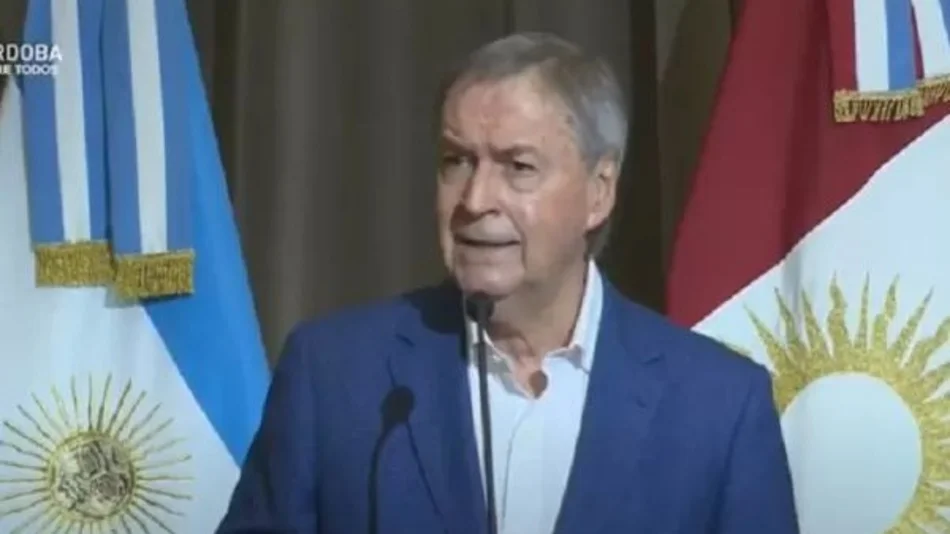 Elecciones 2023: Juan Schiaretti reconoció el triunfo de Javier Milei en Córdoba