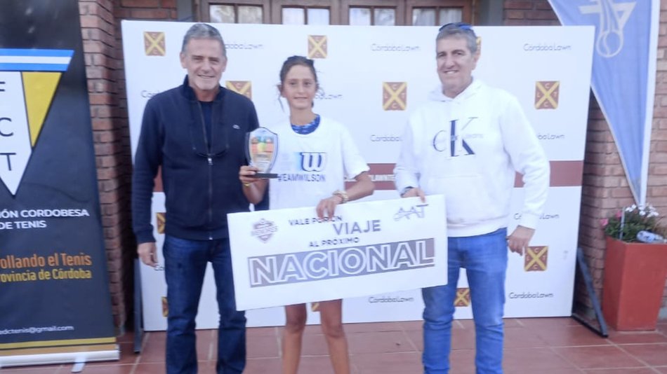 Florencia Mardones Racioppi logró un nuevo título nacional 