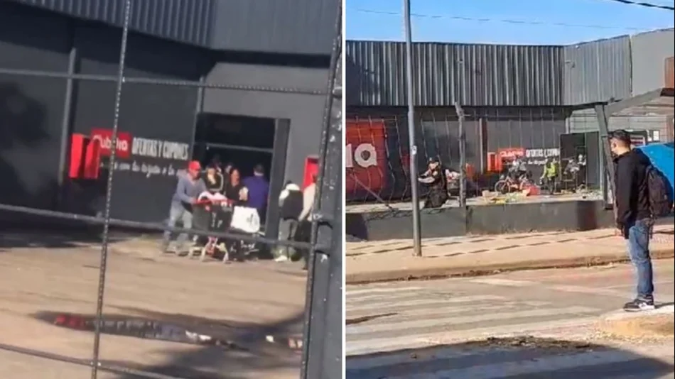 Saquearon un supermercado en José C. Paz y varios comercios cerraron