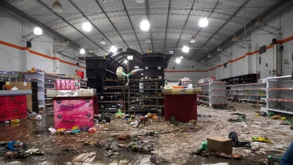 Confirman saqueos en el Conurbano: atacaron supermercados, hay 56 detenidos 