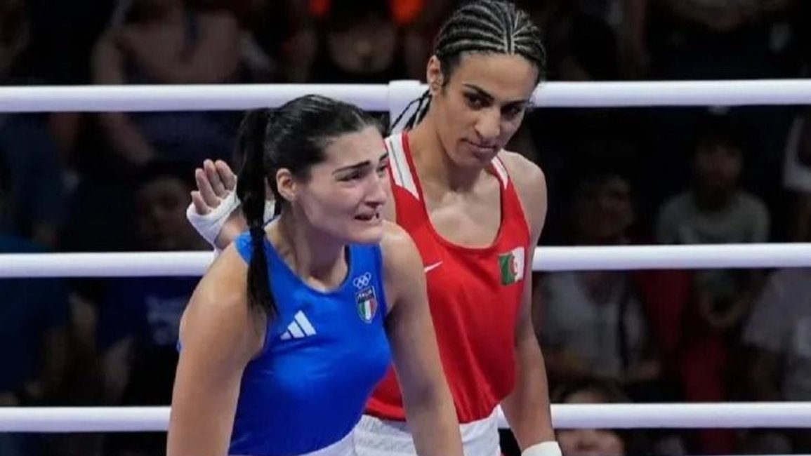 Polémica en los Juegos Olímpicos: una italiana abandonó en el primer round frente a una boxeadora que falló pruebas de género