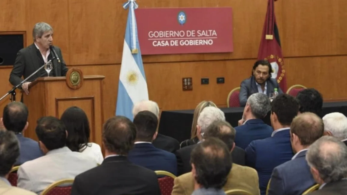 ANÁLISIS. Lo que dejó Caputo en Salta: “¿se va en cuatro años? y no suelten la motosierra 