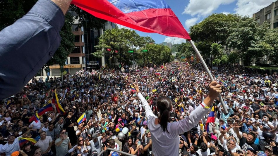 Miles de venezolanos marcharon en todo el país, denunciando fraude electoral