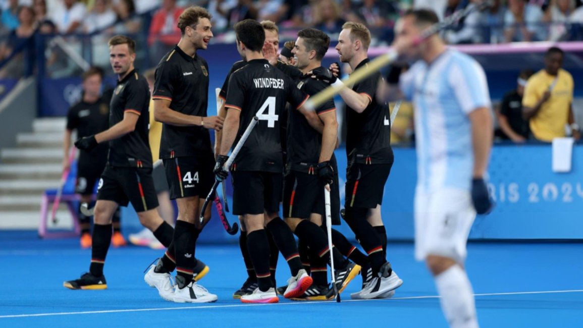 Con un gol del argentino Gonzalo Peillat, Alemania venció a Los Leones y quedaron eliminados de los Juegos Olímpicos