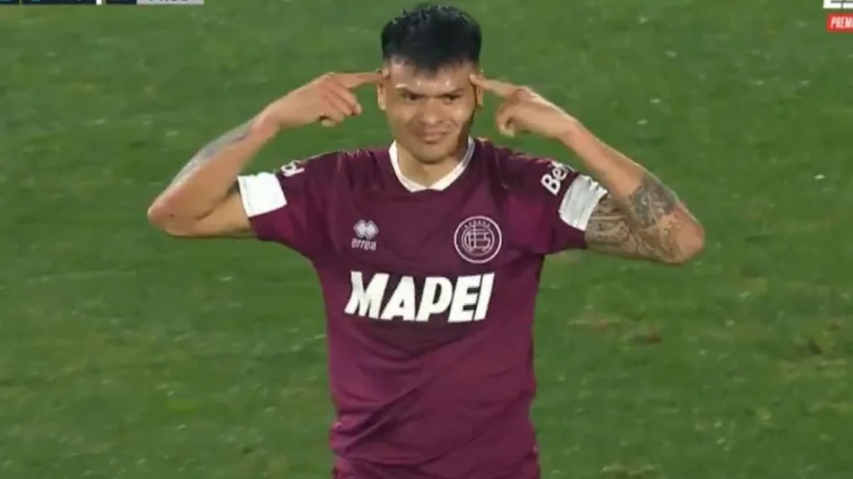 El gol de la fecha ¿y del año?: mirá lo que hizo Walter Bou en la victoria de Lanús ante Tigre