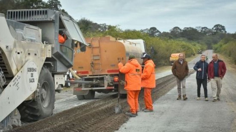 Con una inversión de $12.000 millones de la provincia, comenzó la repavimentación de la ruta provincial 5, 