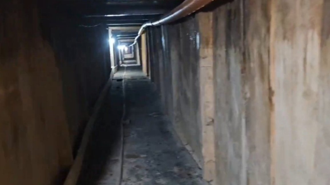 VIDEO. Cómo es el túnel hecho para robar un banco en San Isidro