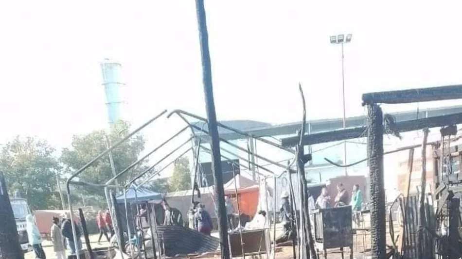 VIDEO. Impresionante explosión de una garrafa en Salta que provocó un gran incendio 