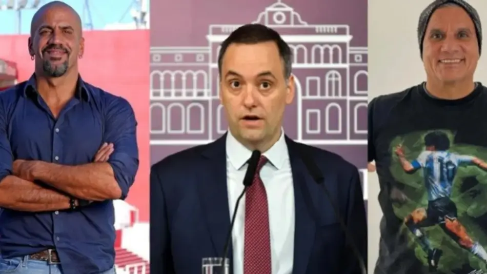 Con los tapones de punta: las respuestas de Enrique y Verón a Adorni