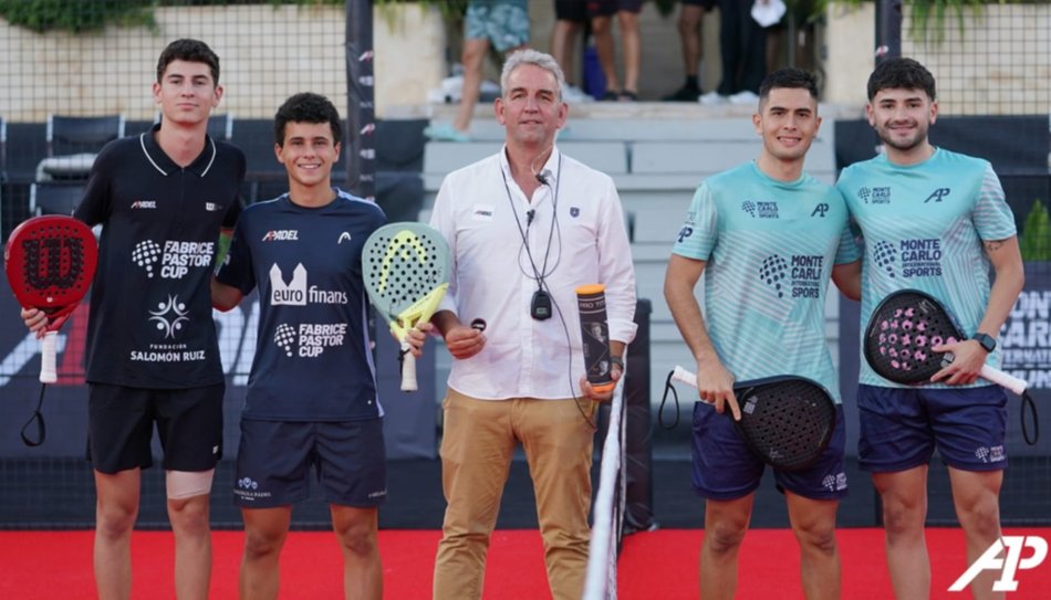 Maxi Arce cosechó una nueva victoria en el Padel internacional