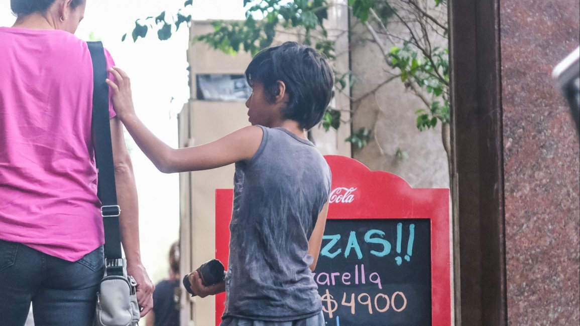 Un millón de chicos se van a dormir sin cenar en la Argentina