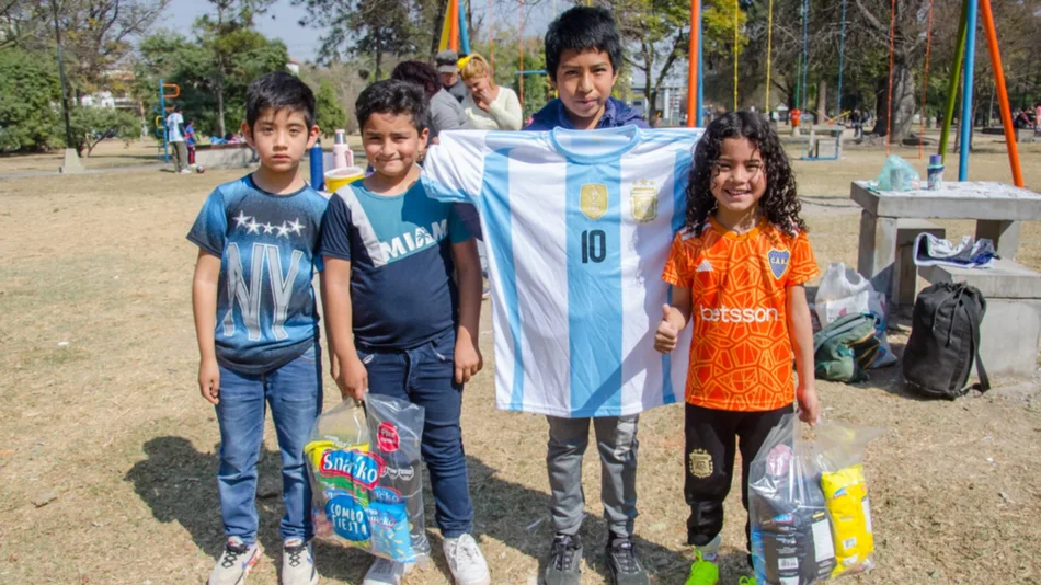 El Tribuno agasajó a los niños en su día con juegos y regalos