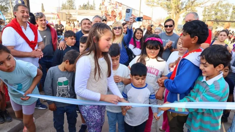 Metán: Inauguraron el nuevo Parque La Fraternidad con un espectacular festejo por el Día del Niño 
