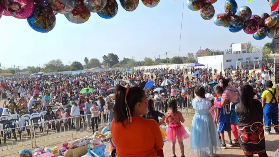 Gral. Güemes: multitudinario festejo por el Día del Niño