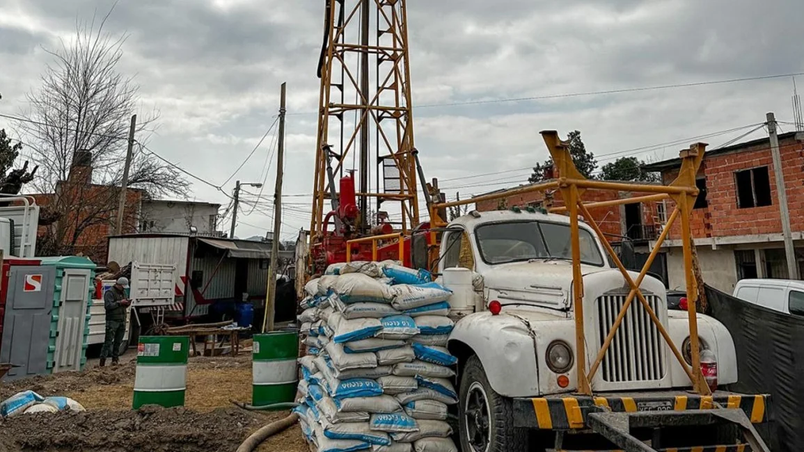 Dos nuevos pozos de agua potable para la zona oeste alta de Salta Capital