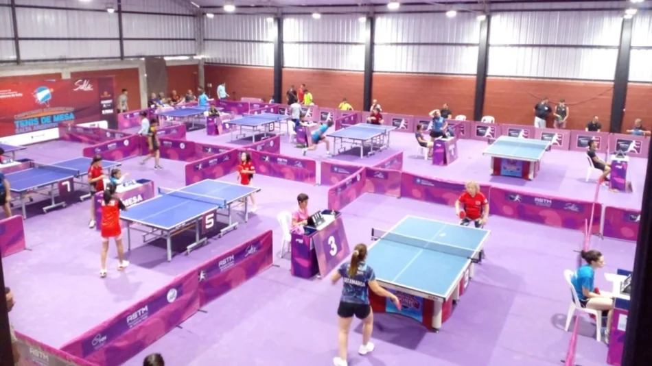 Clases gratuitas de tenis de mesa para niños de 7 a 13 años 