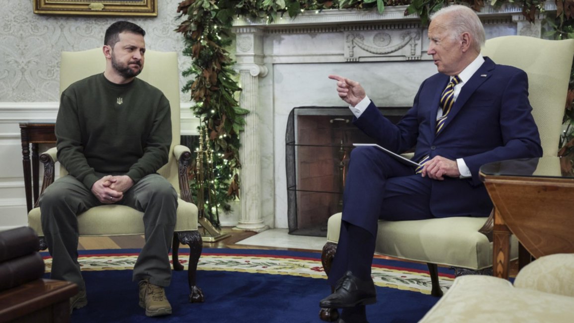  Zelensky le presentará a Biden un plan para poner fin a la guerra