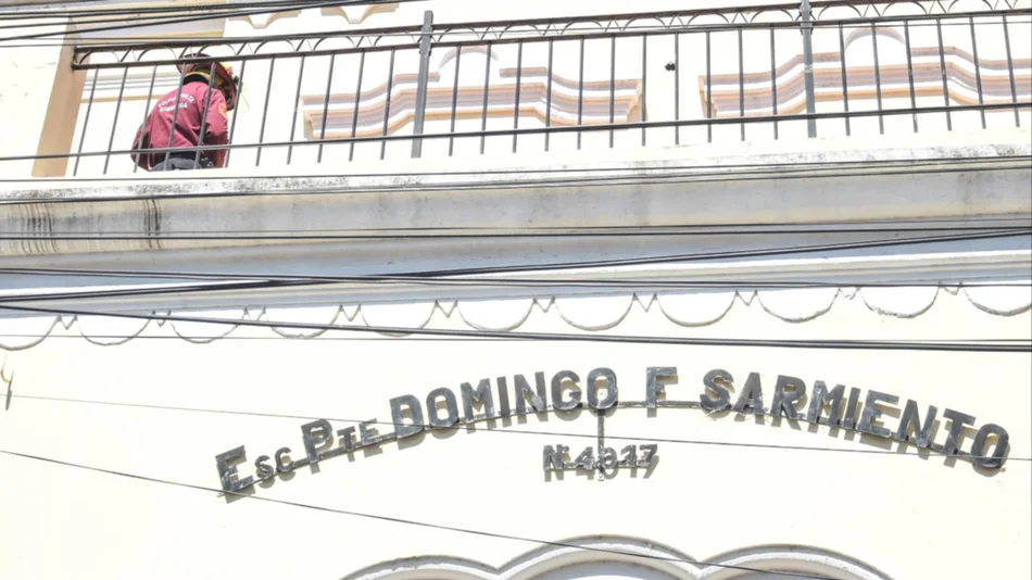 La escuela Sarmiento sigue, por ahora, sin clases presenciales