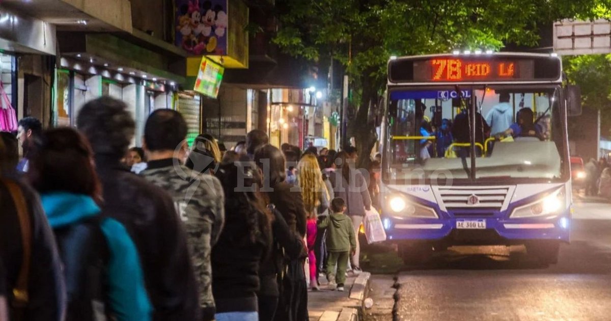 Suspenderán el servicio nocturno de los colectivos en Salta