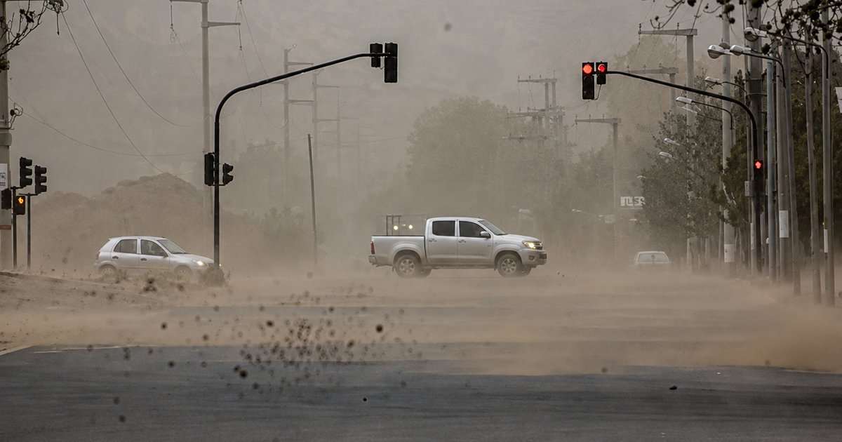 Alerta amarilla por fuertes vientos en gran parte de Salta