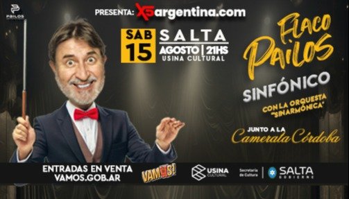 Flaco Pailos Sinfónico 2x1 con Club