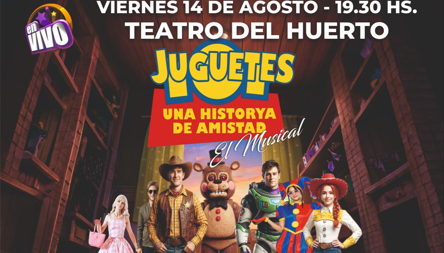 Juguetes una historia de amistad 2x1 con Club