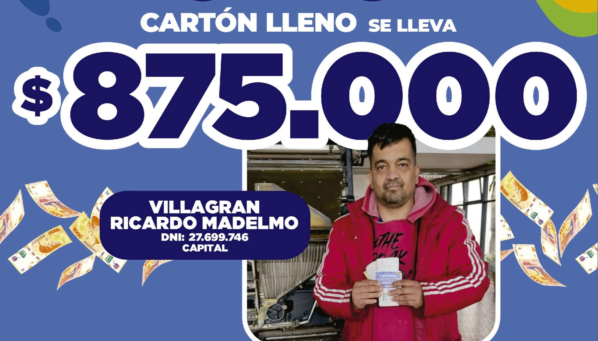 Cartonazo: ganadores de la semana 