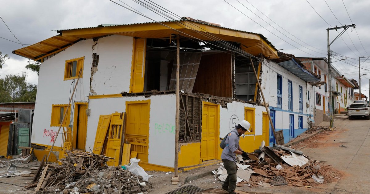 Terremoto en Colombia: el último reporte oficial señala casi 300 víctimas por el sismo