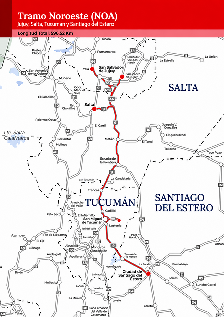 Nación adjudicó la concesión de la Ruta 9/34 en Salta y el corredor del sur provincial quedará bajo gestión privada