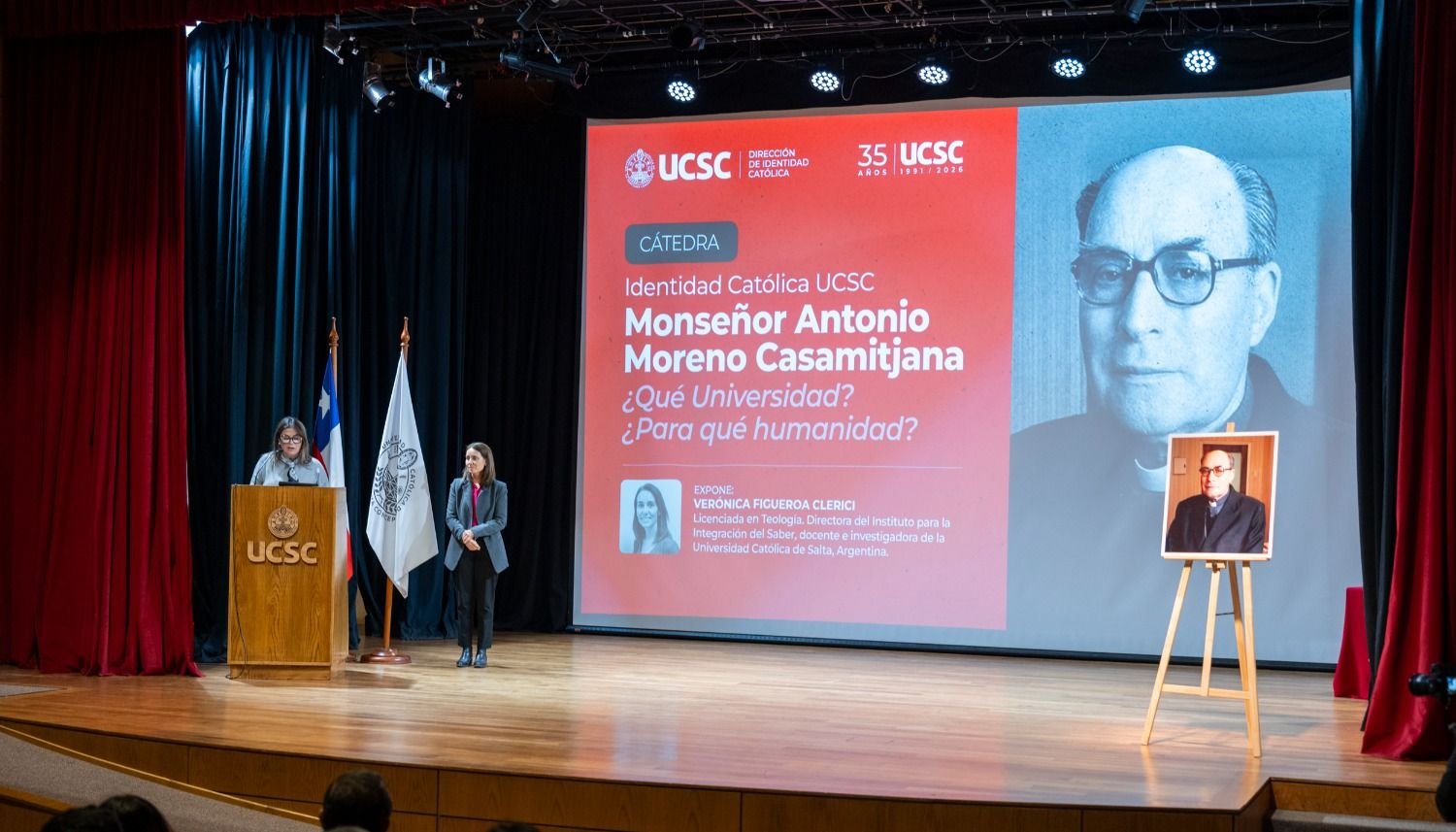 UCASAL participó de la Cátedra de Identidad Católica de la Universidad Católica de la Santísima Concepción