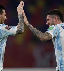 Di María y De Paul despidieron a Messi: “Gracias Capitán, el más grande de toda la historia”