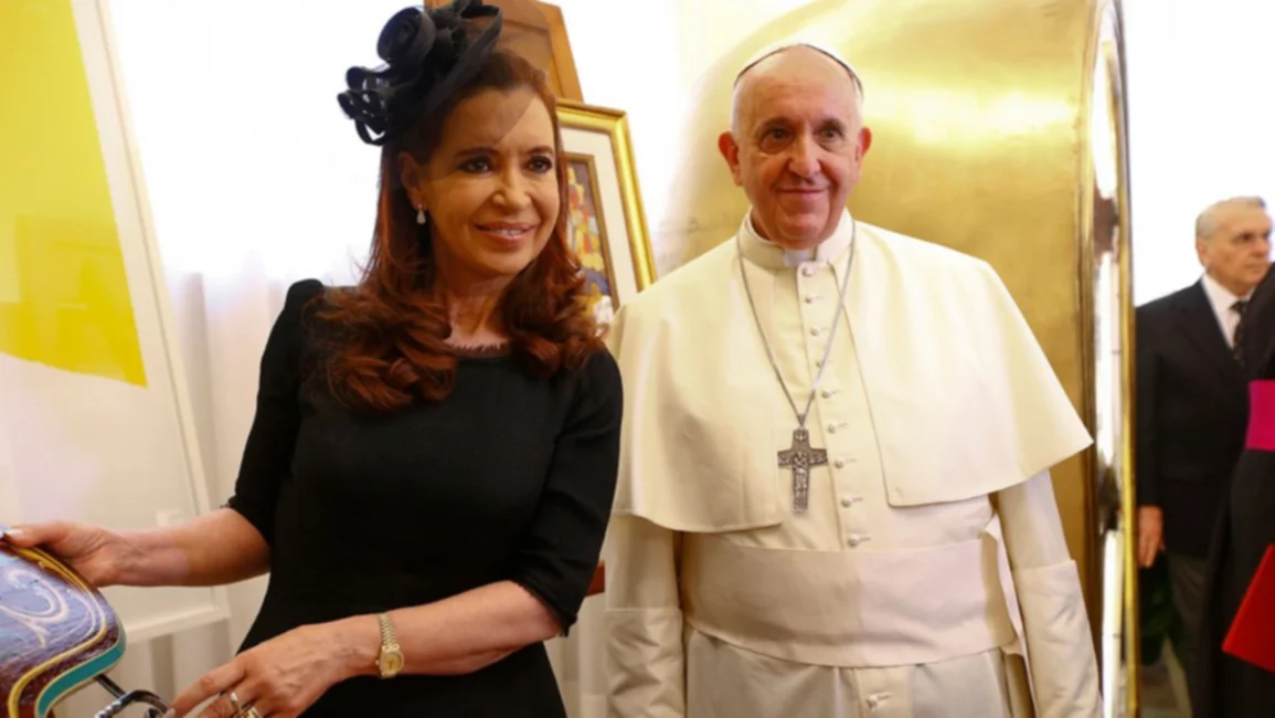 Cristina: El Papa no está preocupado por la gobernabilidad del país