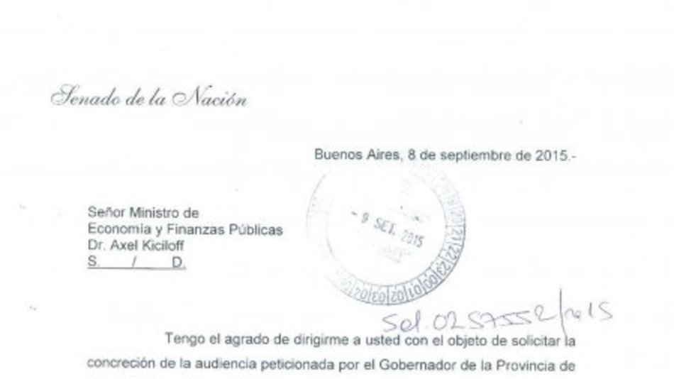 Romero pidió a Kicillof que reciba a Urtubey   