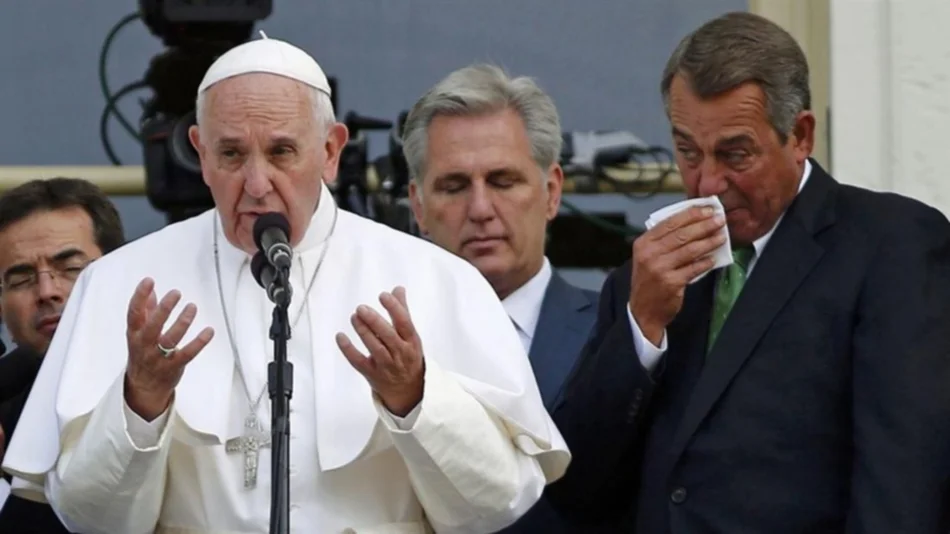 Francisco, ovacionado en Washington