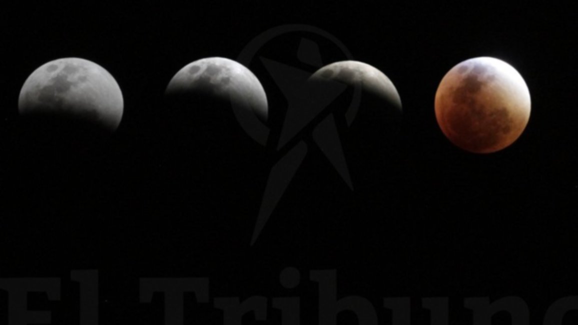 Noche de súper luna roja para todos los salteños