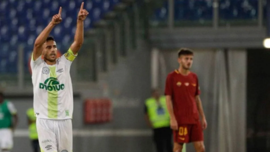 Alan Ruschel y un gol emotivo ante la Roma