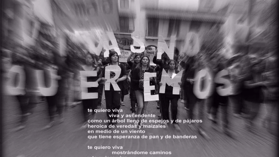 Este viernes se inaugurará “Vivas nos queremos”, un nuevo fotomural 