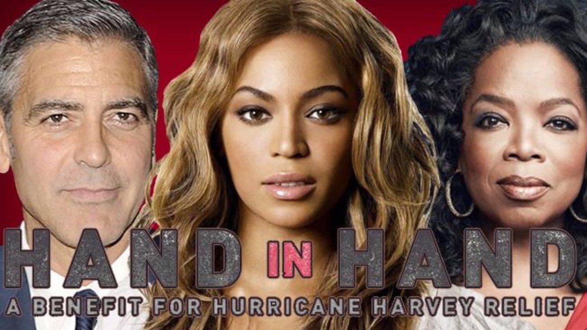 Beyoncé y George Clooney encabezarán un evento a beneficio de las víctimas del huracán Harvey