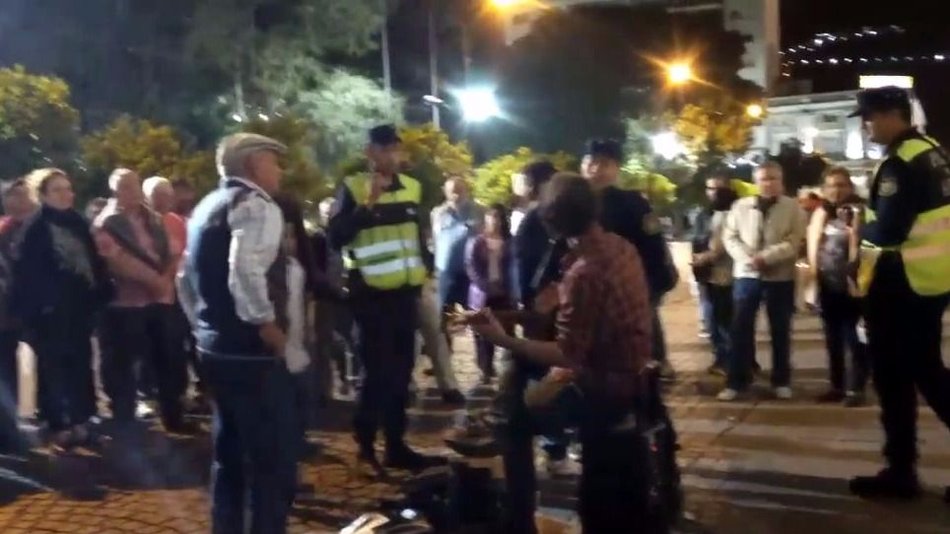 Sacan a artistas callejeros del centro de la ciudad durante la novena del Milagro