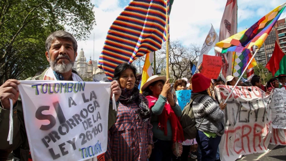 El Senado avaló una nueva prórroga de la ley que frena los desalojos en tierras indígenas
