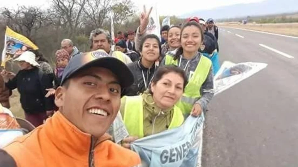 Caminando, Mosconi manifiesta su fe