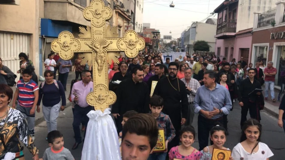 Los ortodoxos peregrinaron por la fiesta del Milagro 