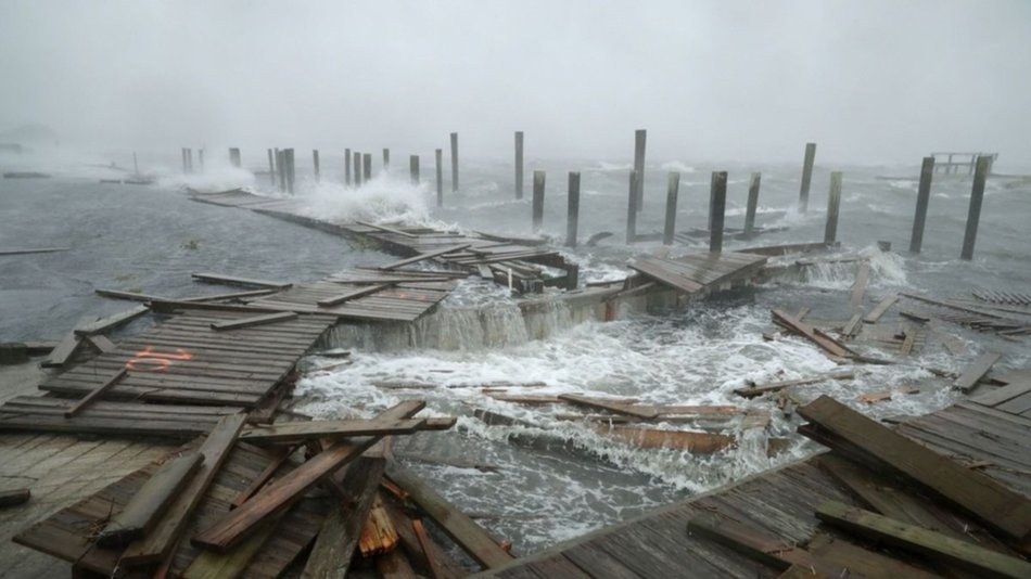 En Vivo. Huracán Florence: los vientos y las lluvias azotan a Carolina del Norte y del Sur