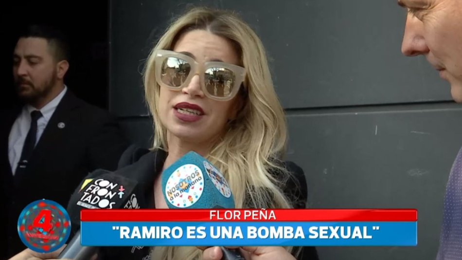 Flor Peña rompió el silencio sobre los comprometedores audios de su pareja, el salteño Ponce de León